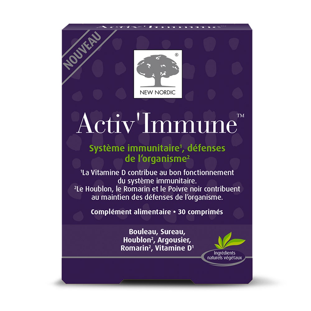 New Nordic Activ'Immune 30 comprimés