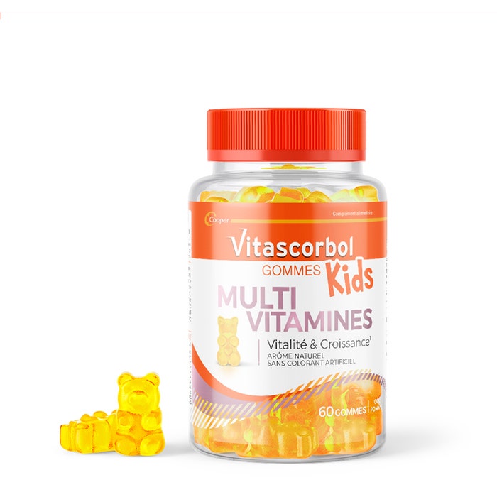 Vitascorbol Multivitamines Kids 60 gommes