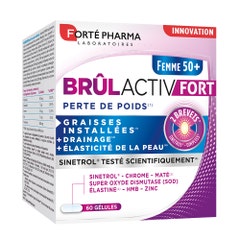 Forté Pharma BrulActiv Fort Brûle Graisses Femmes 50 ans et plus Fort 60 gélules