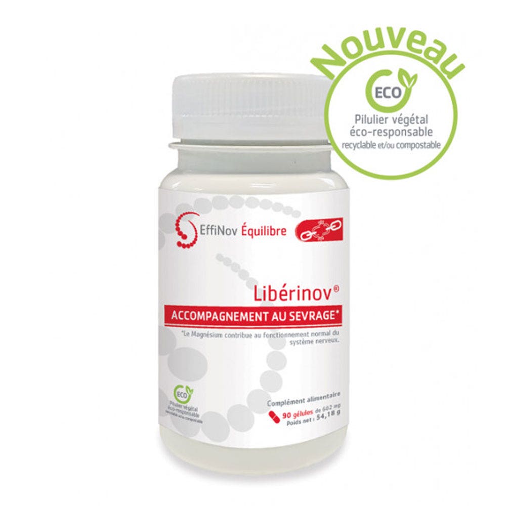 Effinov Nutrition Libérinov Accompagnement au sevrage 90 gélules