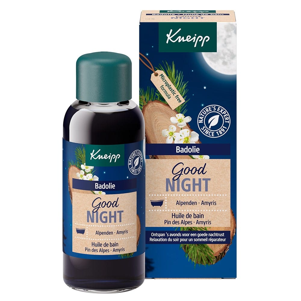 Kneipp Huile de bain Good Night Pin et Amyris 100ml