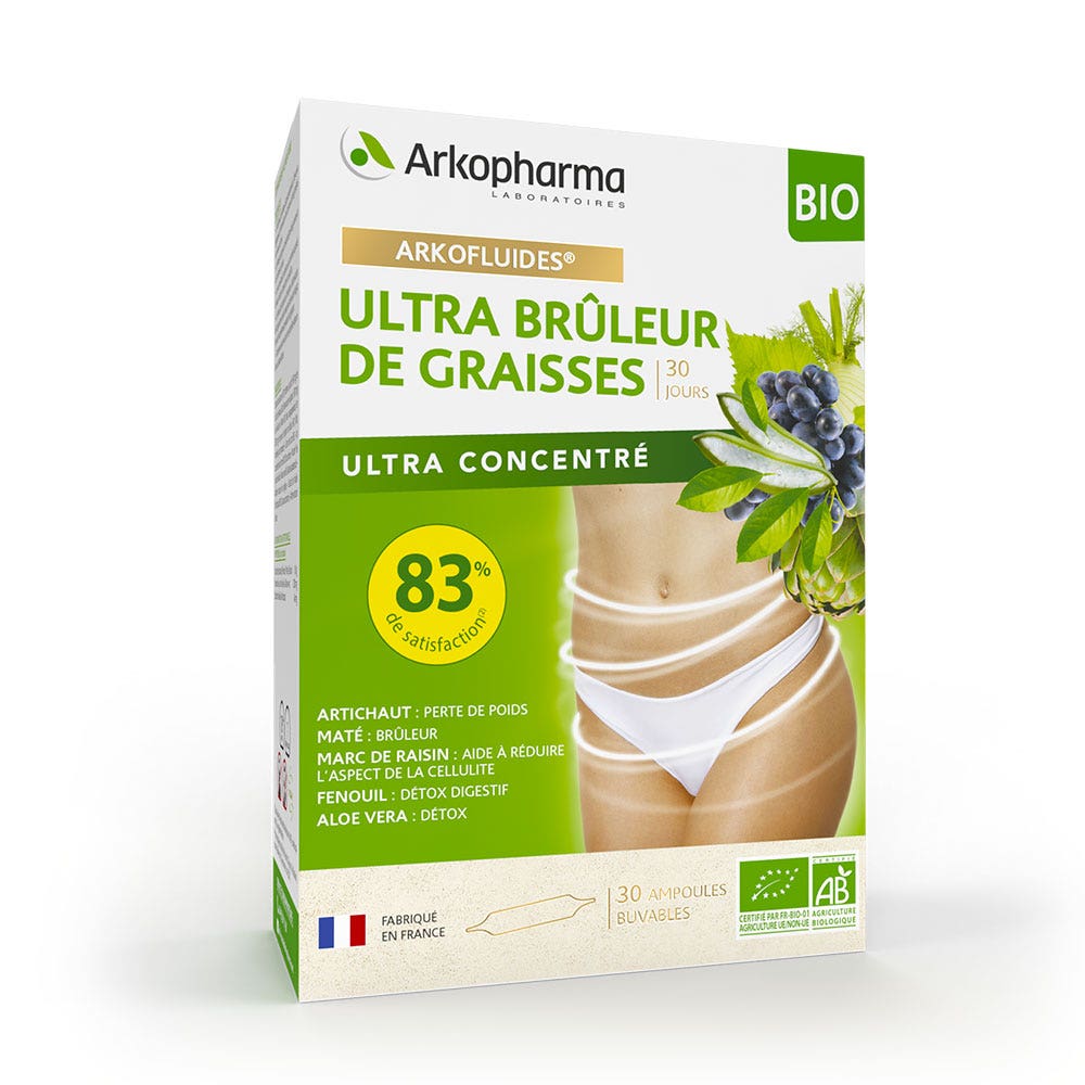 Arkopharma Arkofluides Ultra Brûleur Graisses Bio
