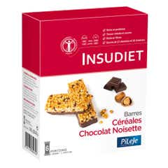 Insudiet Insudiet Barre Céréales Chocolat Noisette x6