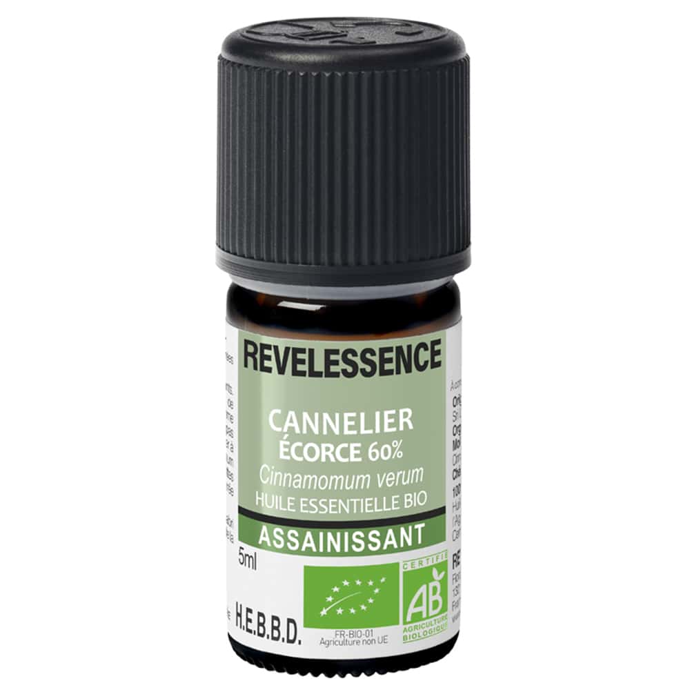 Revelessence Huile Essentielle Cannelier Ecorce 60% Bio 5ml