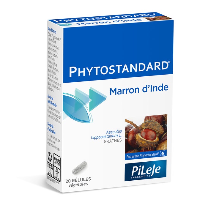 Marron D'inde Bio 20 gélules Phytostandard Pileje