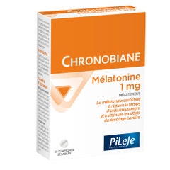 Pileje Chronobiane Mélatonine 30 comprimés