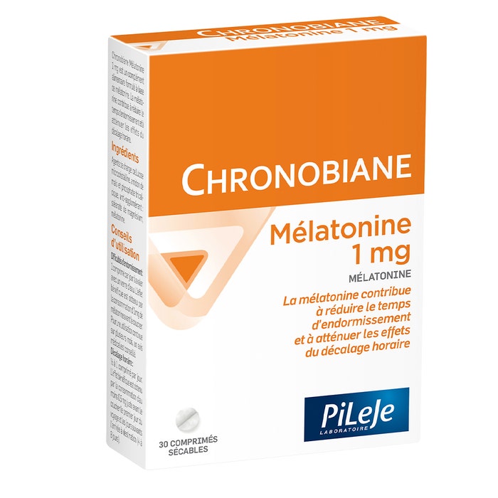 Mélatonine 30 comprimés Chronobiane Pileje