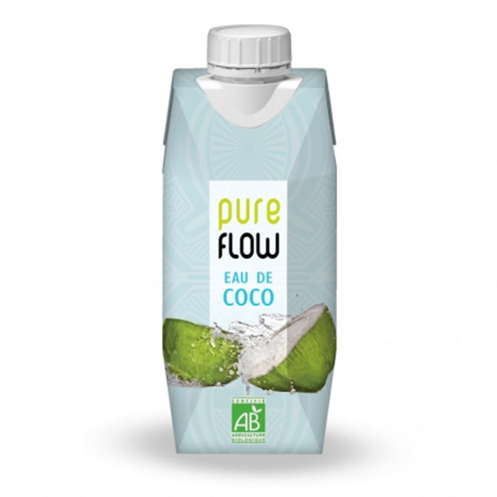 Pure Flow Eau de coco bio 500 ml