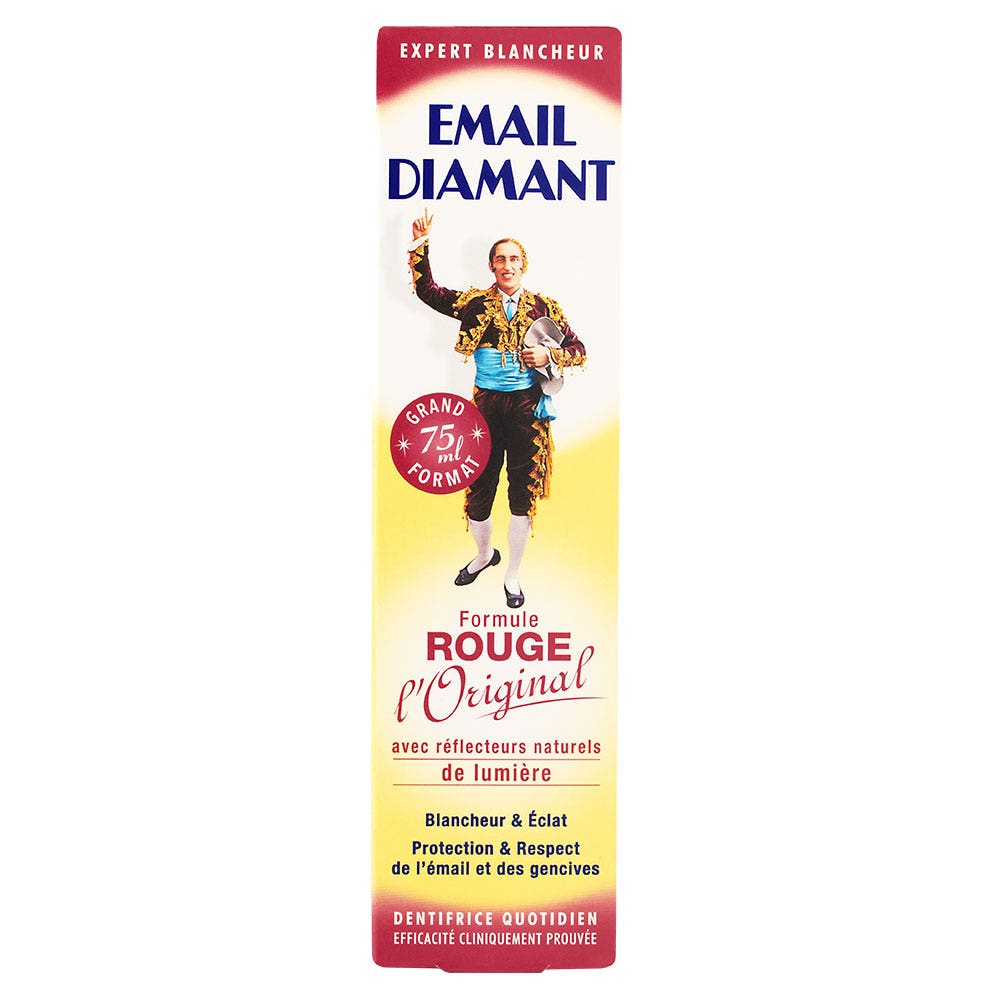 Email Diamant Dentifrice formule rouge l'original 75ml