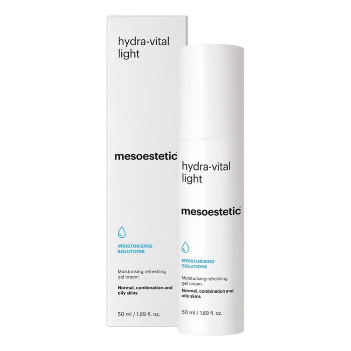 Mesoestetic Gel-crème hydratant peaux normales à mixtes Hydra vital light 50 ml