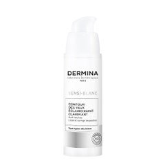 Dermina Sensi-Blanc Contour Des Yeux Eclaircissant Clarifiant Tous Types De Peaux 30ml