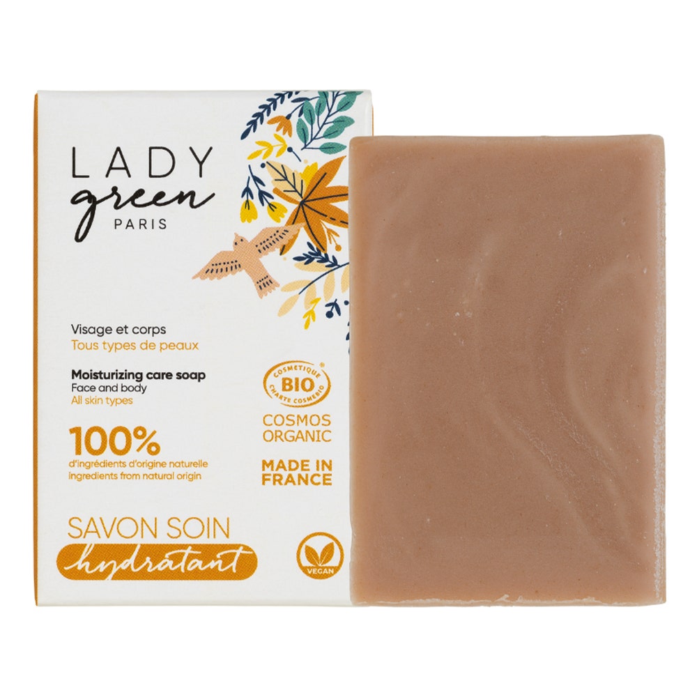 Lady Green Savon soin hydratant visage et corps 100 g