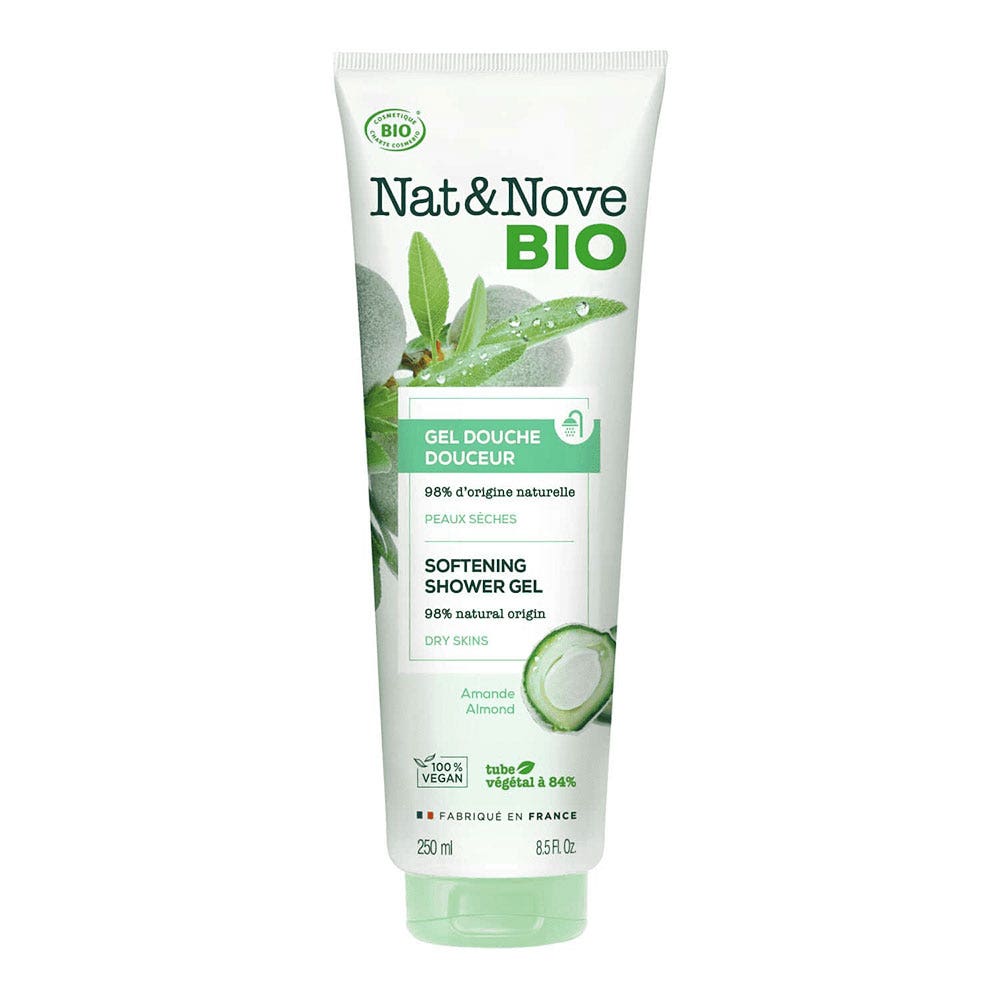 NAT&NOVE BIO Gel douche douceur bio 250ml