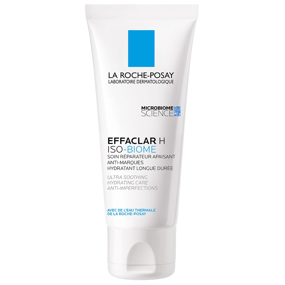 La Roche-Posay Effaclar Creme hydratante visage H Iso-biome Peau grasse tendance acneique 40ml