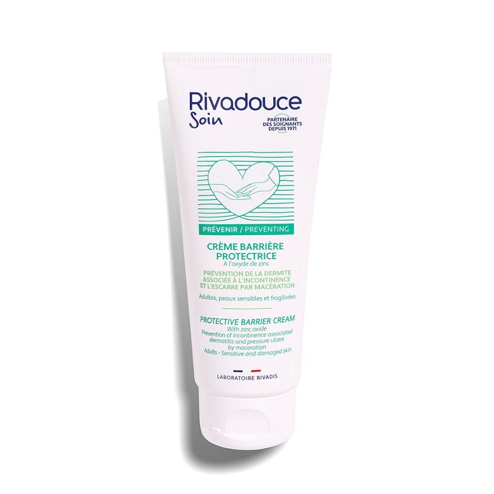 Rivadouce Soin Crème Barrière Protectrice Adultes Peaux Sensibles et Fragilisées 100g