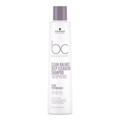 Schwarzkopf Professional Clean Balance Shampooing purifiant Clean Balance BC Bonacure Tous types de cheveux 250 ml