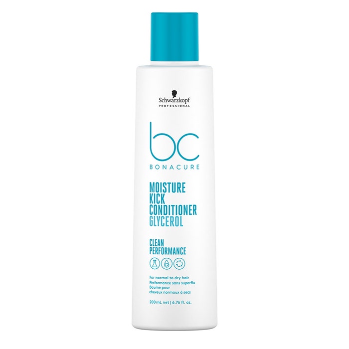Après-shampooing 200 ml Hyaluronic Moisture Kick BC Bonacure Cheveux normaux à secs Schwarzkopf Professional