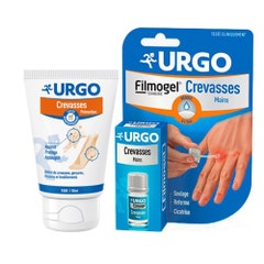 Urgo Prevention Crevasses Mains Lot Creme + Filmogel 50ml