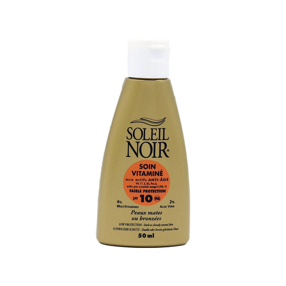 Soleil Noir N°35 Soin Vitamine Spf10 faible protection 50ml