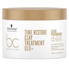 Schwarzkopf Professional Time Restore Masque à l'argile BC Bonacure Cheveux matures 500 ml