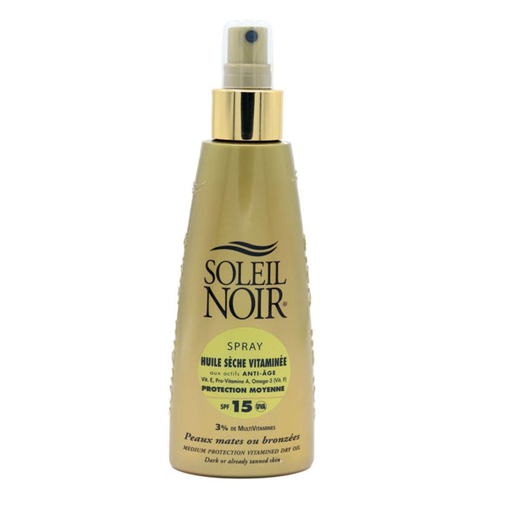 Soleil Noir N°62 Spray Huile Seche Vitaminée Spf15 150ml