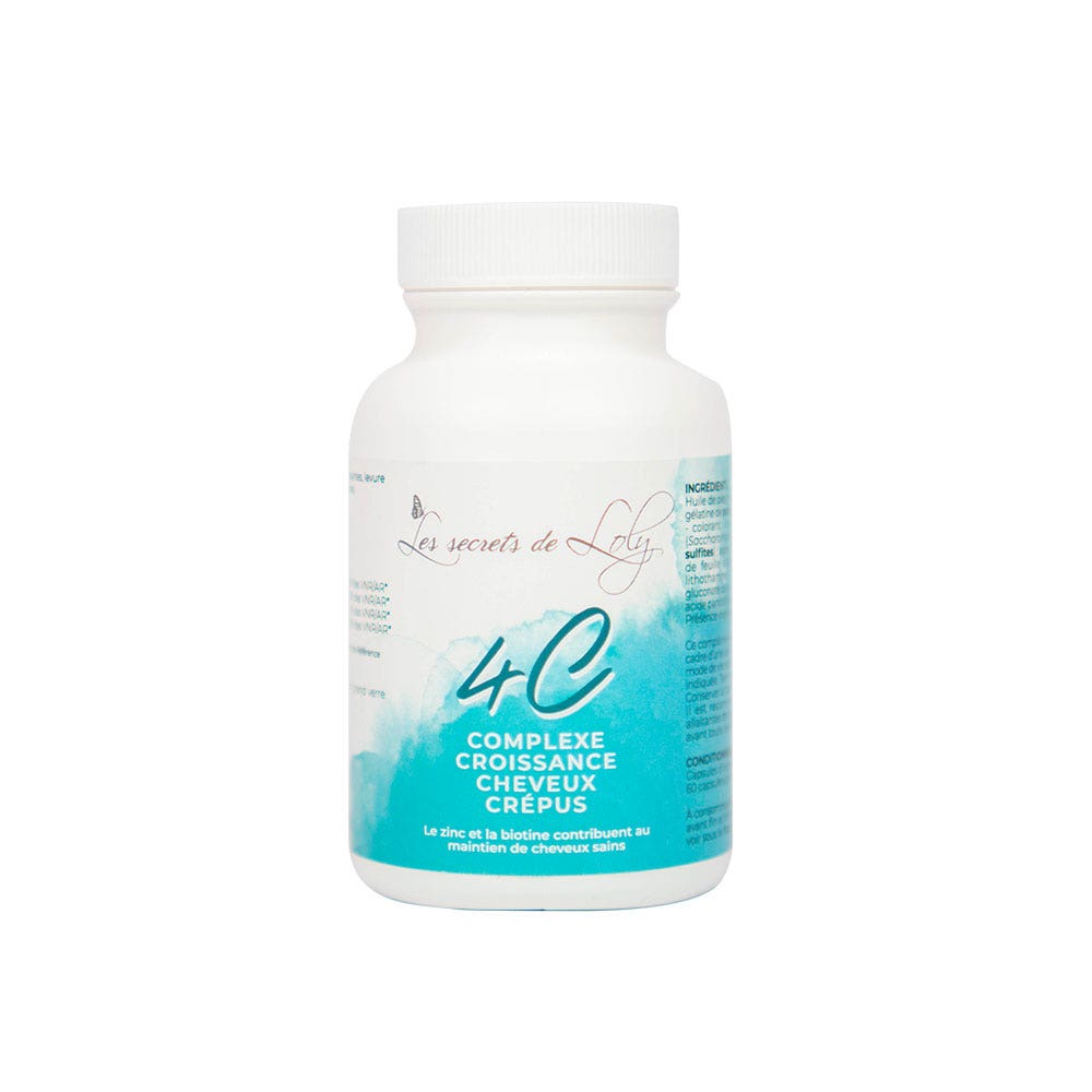 Les Secrets de Loly Complexe 4C Cheveux 60 gélules