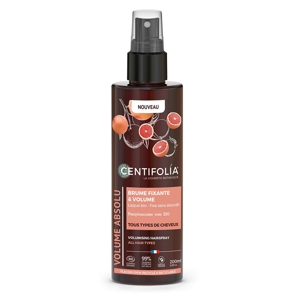 Centifolia Volume Brume fixante Pamplemousse Rose Bio 200ml