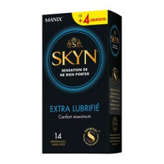 Manix Extra Lubrifié Preservatifs confort maximum x14