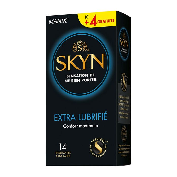 Preservatifs confort maximum x14 Extra Lubrifié Manix