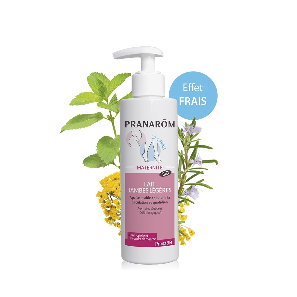 Pranarôm Pranabb Lait Jambes légères Bio 200ml