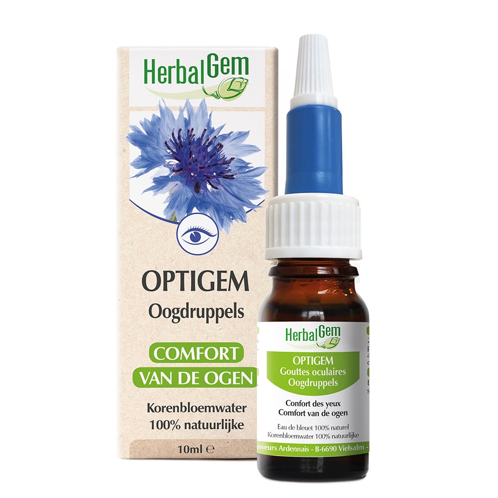 Herbalgem Gouttes Oculaires de confort Optigem 10ml