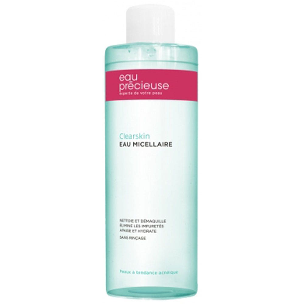 Eau Precieuse Clearskin Eau micellaire démaquillante Peaux à tendance acénique 400ml