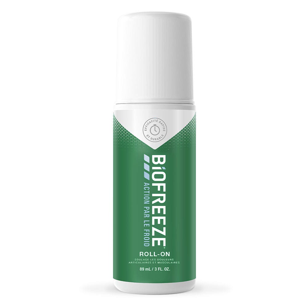 Biofreeze Roll-on Action Par Le Froid Douleurs Articulaires Et Musculaires 89ml