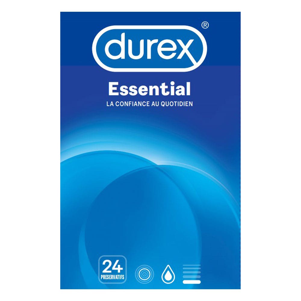 Durex Préservatifs Essential x24