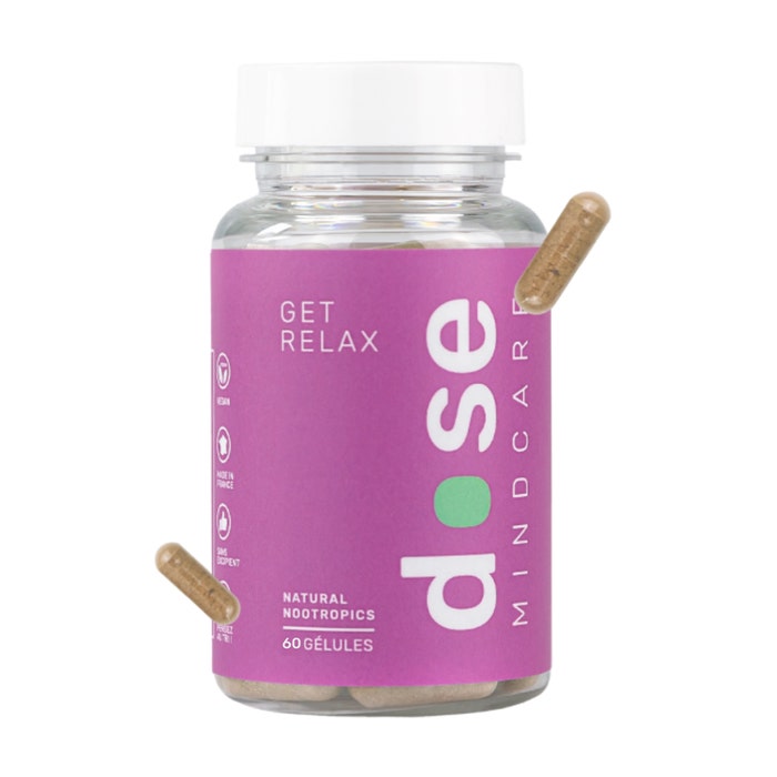 Get Relax x60 capsules Dose Mindcare