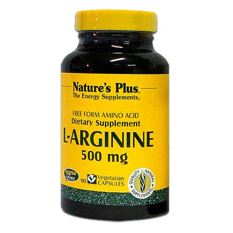 L-arginine 90 Capsules 500 mg Nature'S Plus