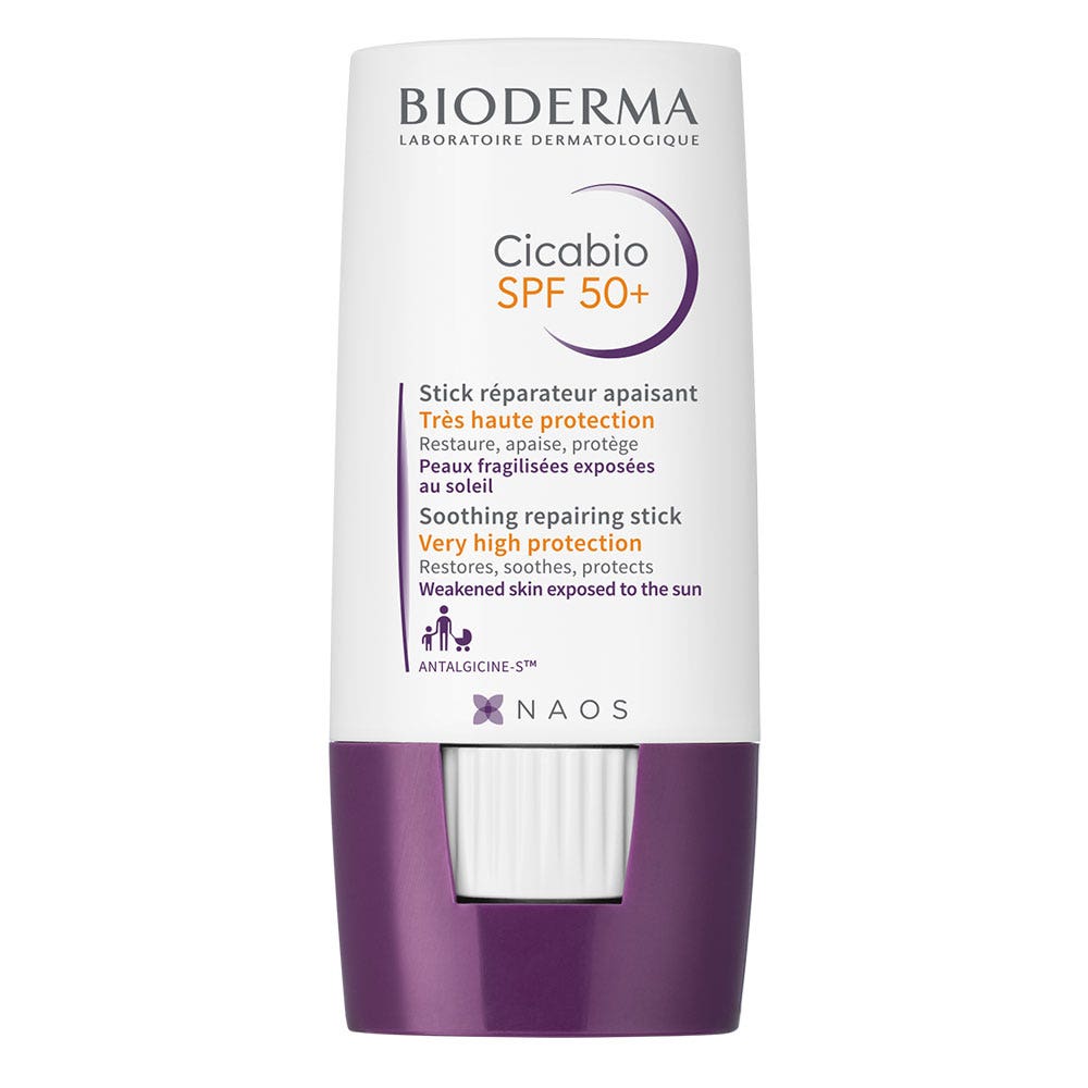Bioderma Cicabio Stick protection solaire écran total Spf50 8g