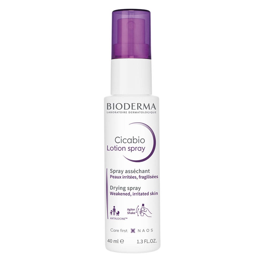 Bioderma Cicabio Soin spray asséchant réparateur Peaux abîmées 40ml
