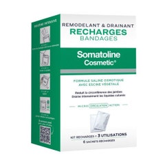 Somatoline Bandages Remodelants et Drainants Recharges