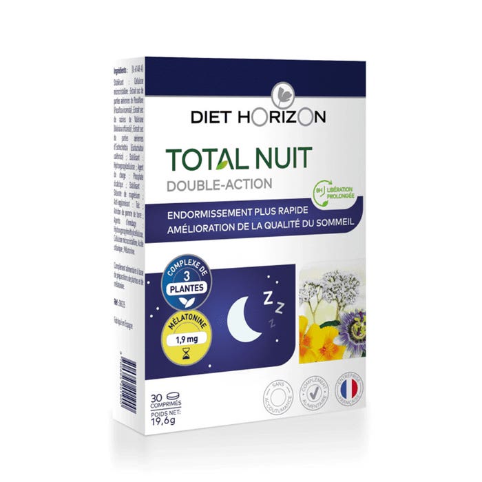 Diet Horizon Total Nuit 30 comprimés Easypara