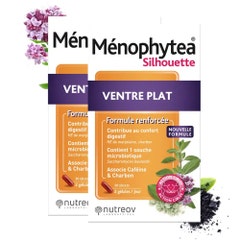 Ménophytea Menophytea silhouette Ventre Plats 2x30 Comprime