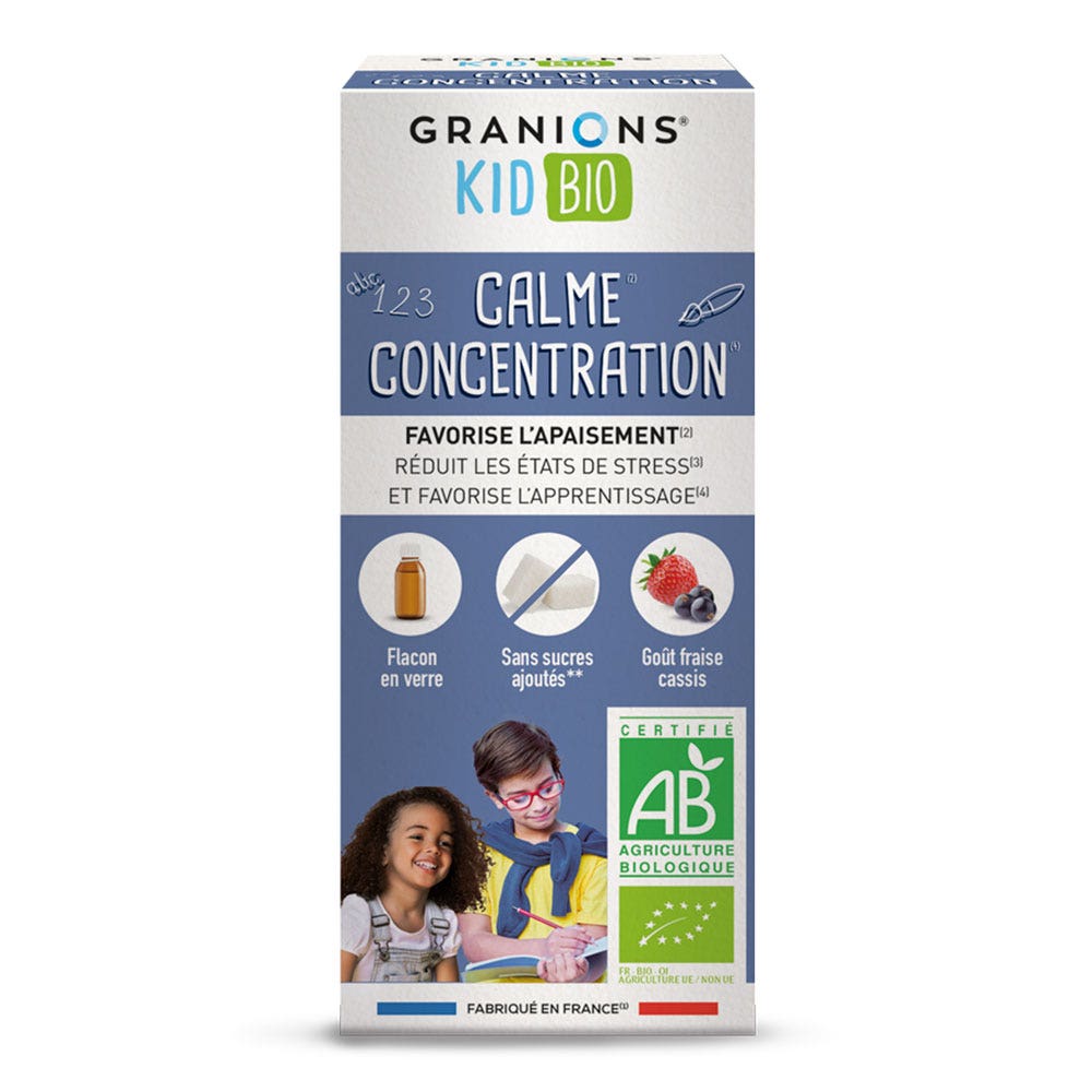 Granions Kid Bio Calme & Concentration 125ml