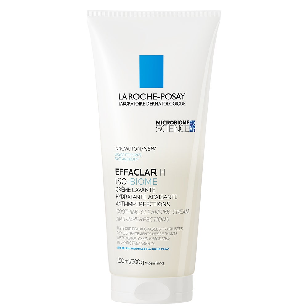 La Roche-Posay Iso-biome Crème lavante apaisante anti-imperfections 200 ml