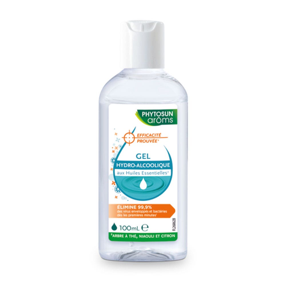 Phytosun Aroms Gel Hydroalcoolique aux Huiles Essentielles 100ml