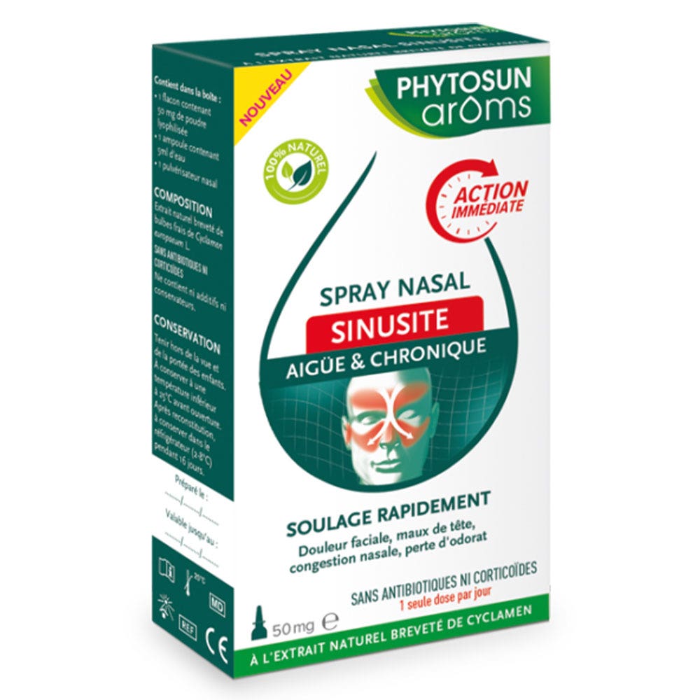 Phytosun Aroms Spray Nasal Sinusite 50mg