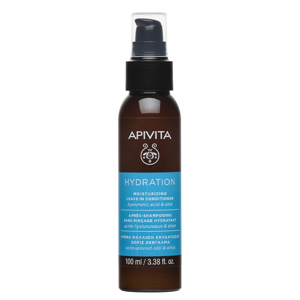 Apivita Hyaluronic Hydra Après-Shampooing Sans Rinçage Tous Types de Cheveux 100ml