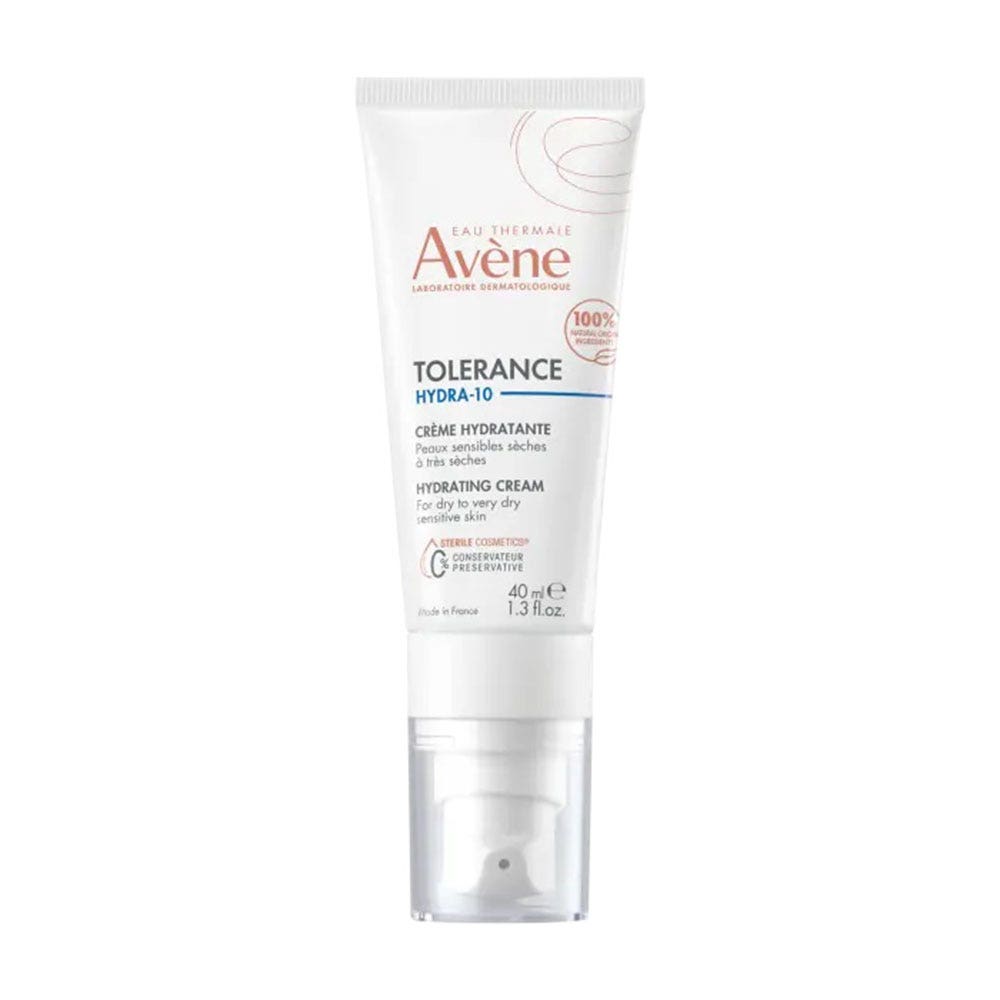 Avène Tolerance Hydra-10 Crème Hydratante peaux sèches à très sèches 40ml