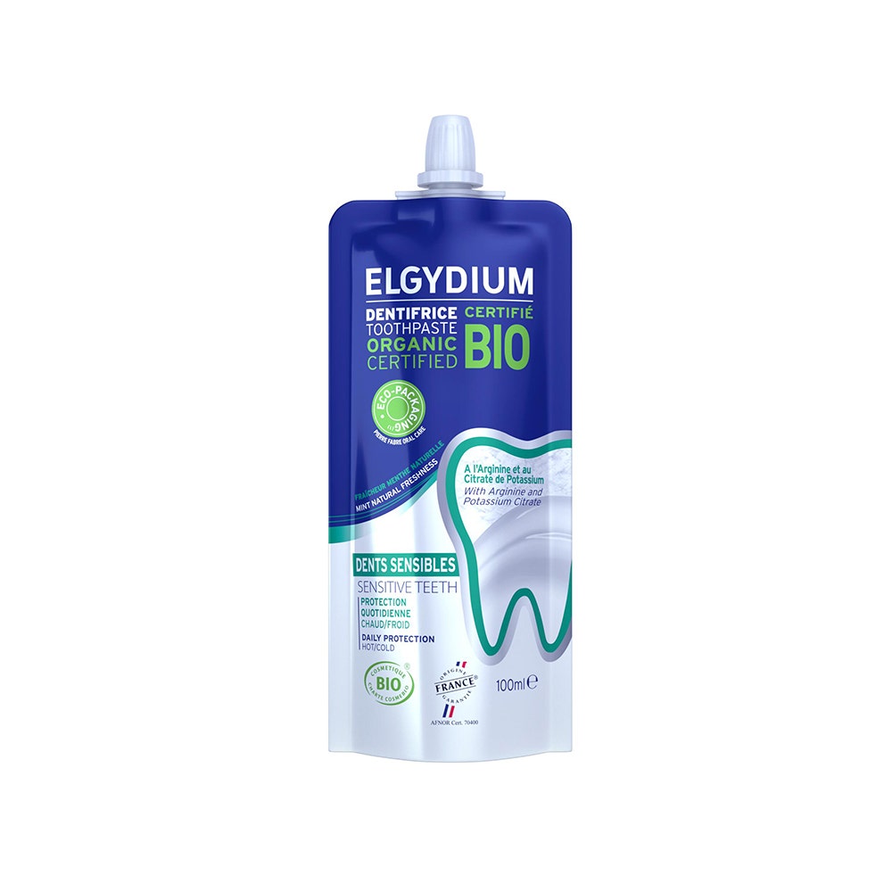 Elgydium Dentifrice éco conçu Bio Dents sensibles 100ml