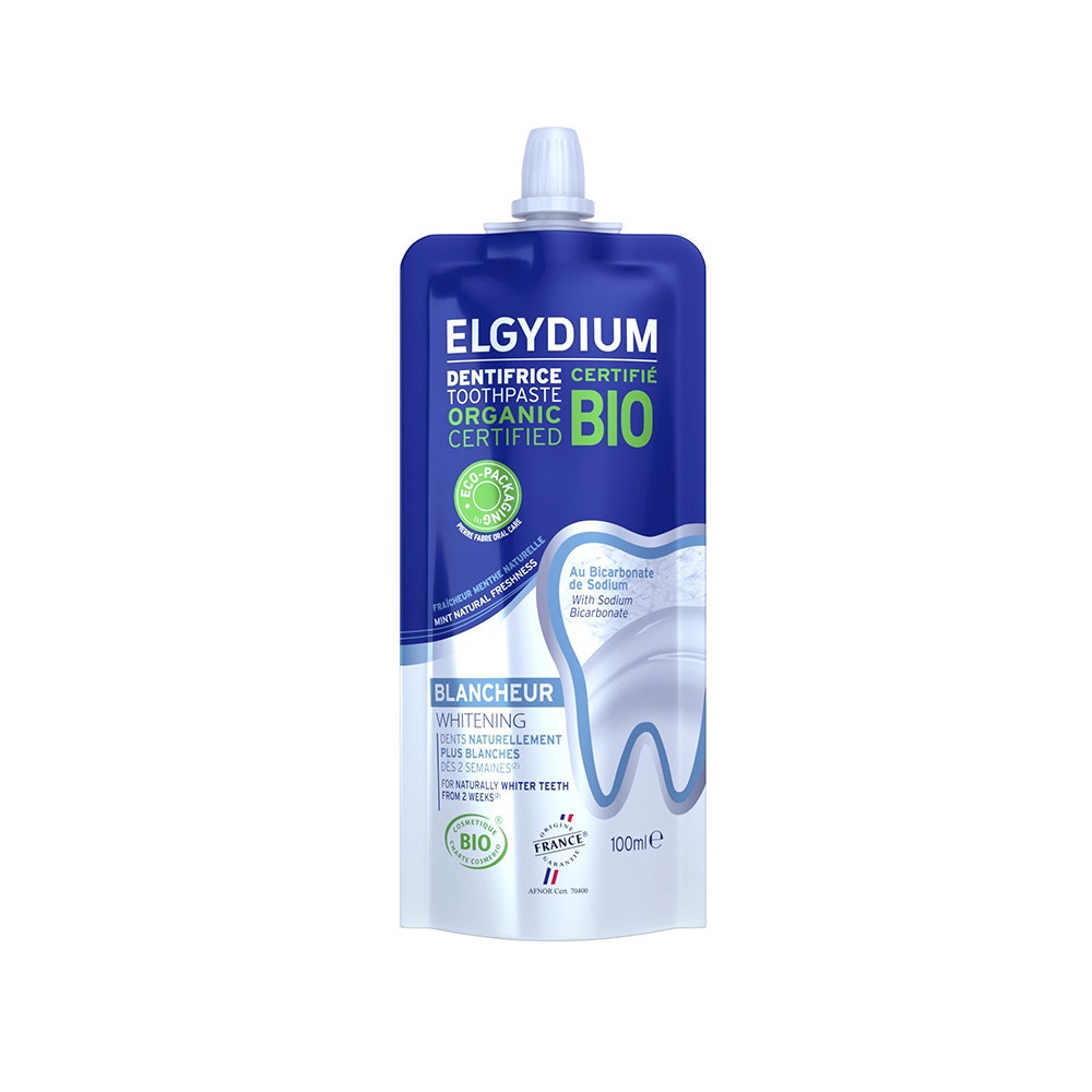 Elgydium Dentifrice éco-conçu Bio Blancheur 100ml