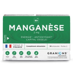 Granions Oligo Manganèse 2 mg 30 ampoules